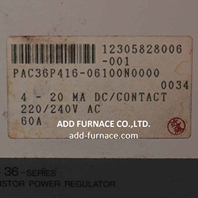 PAC36P416-06100N0000 | Shimaden Thyristor Power Regulator